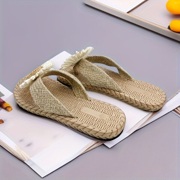 Little Daisy Ladies Slipper with Flat Bottom, Outdoor Beach Slippers, Lightweight and Quick Drying EVA Anti-slip - Image 4