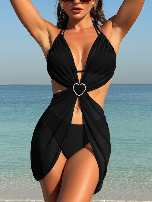 Women's Sexy Bikini Three-Piece Swimsuit Set - Image 5