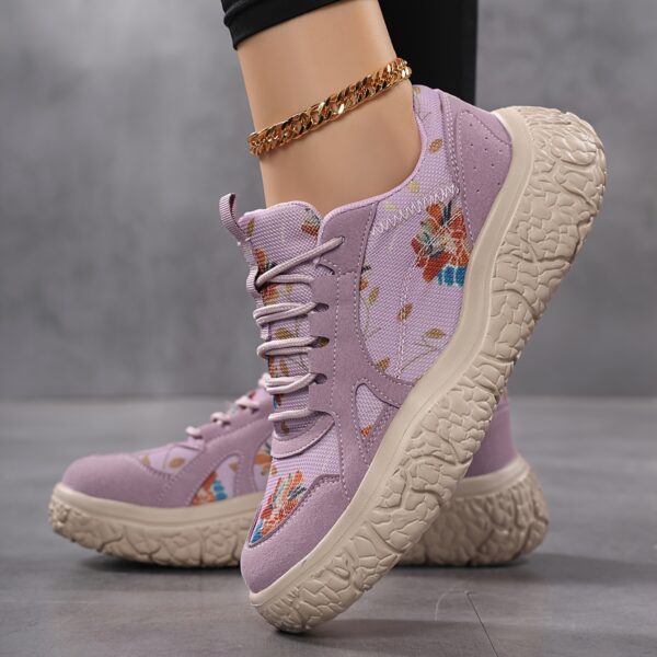 35-42 Spring New Women's Shoes Sports Casual Travel Sneakers Lightweight Anti-Slip Running Shoes Thick Sole - Image 7
