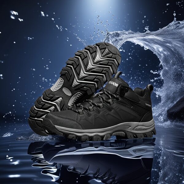 Men'S Outdoor Sports Hiking Shoes, Trekking Shoes, Stylish Versatile Sneakers, Retro Trendy Shoes, Popular Men'S Footwear, Breathable Trail Running Shoes, Lightweight Comfortable Trail Running Shoes, Climbing Shoes, Mountaineering Boots. - Image 2