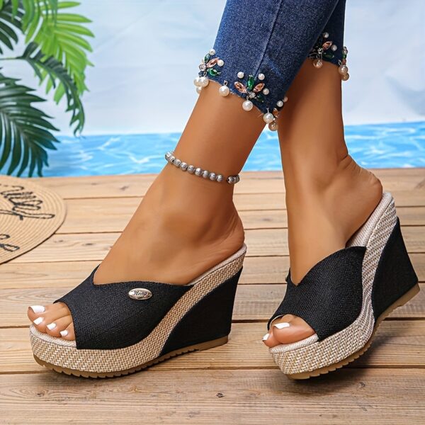 Stylish Women's Summer Slippers, Comfortable and Lightweight Indoor/Outdoor Slip-On Shoes, Perfect for All 69 Festive Occasions - Image 5
