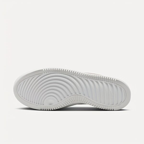 NIKE Women's Court Vision Spring/Summer Casual Sneakers - White with Pink Accents, Synthetic Leather Upper, Breathable Fabric Lining & Rubber Sole, Durable Comfortable Sneakers for Casual Attire, Modern Athletic Footwear, Comfortable Fit, Sporty Design, Lightweight Construction, Sporty Footwear, Sports Lovers - Image 4