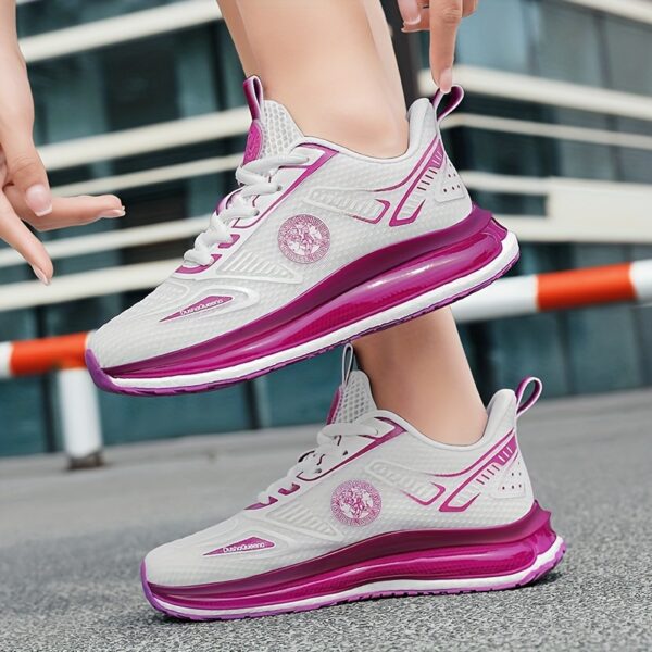 Men'S and Women'S 2025 Spring/Summer Mesh Sports Sneakers - Breathable, Low Top Lace-Up Running Shoes with High Elasticity Sole, All-Season Athletic Footwear, Athletic Footwear | Vibrant Design | Comfortable Footwear - Image 10