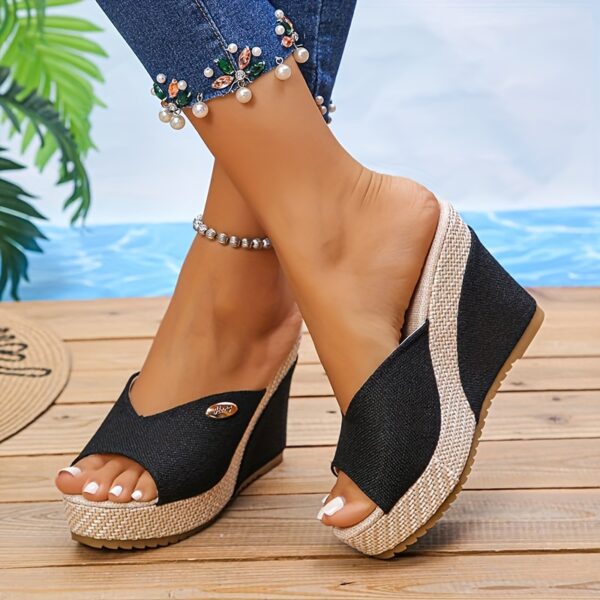Stylish Women's Summer Slippers, Comfortable and Lightweight Indoor/Outdoor Slip-On Shoes, Perfect for All 69 Festive Occasions - Image 2