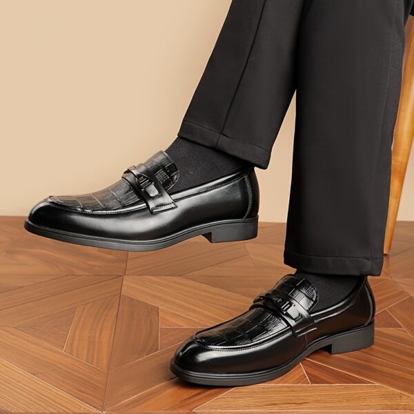 Classic Stylish Men'S Faux Shoes That Are Mature, Stable, Elegant, And Embody a Light Luxury Gentleman'S Flair, Suitable for Balls, Evening Parties, Celebrations, Weddings, Formal Occasions, And Business Casual Wear. - Image 4