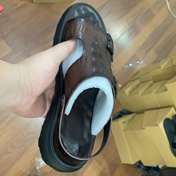 Men'S Summer Fashion Sandals with Thick Sole, Non-Slip Comfortable Beach Sports Slippers - Image 3