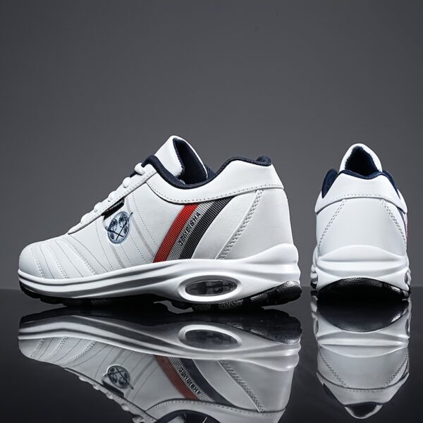 Trendy Men's Air Cushion Sneakers, Shock Absorption Non Slip For Outdoor Jogging Workout Traveling, All Seasons Comfy - Image 8