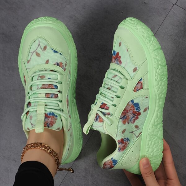 35-42 Spring New Women's Shoes Sports Casual Travel Sneakers Lightweight Anti-Slip Running Shoes Thick Sole - Image 9
