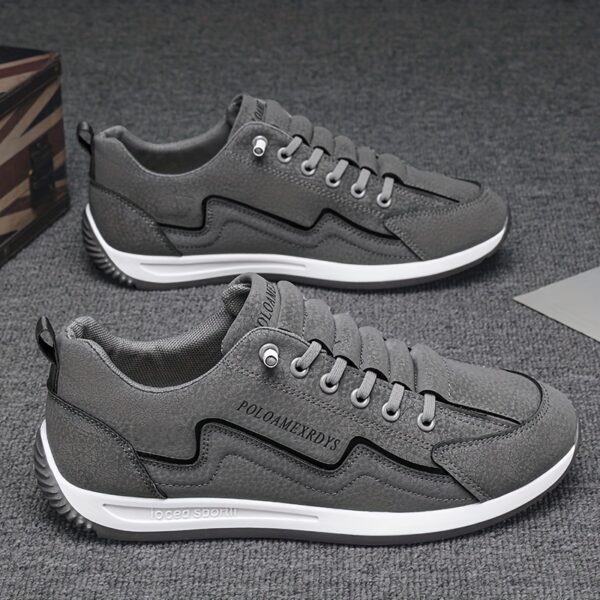 Men'S New Style Trendy Men'S Shoes Breathable Non-Slip Casual Fashion Shoes Lightweight Soft Sole Running Travel Non-Slip Sports Height-Increasing Daddy Trendy Shoes All-Match Sports Shoes - Image 7