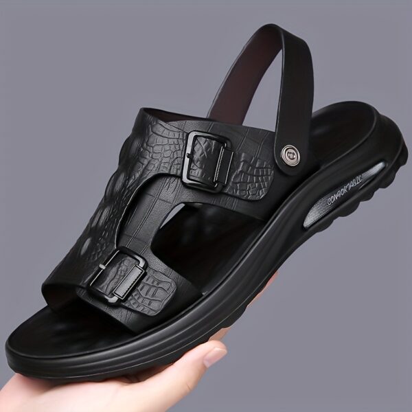 Men'S Summer Fashion Sandals with Thick Sole, Non-Slip Comfortable Beach Sports Slippers - Image 14