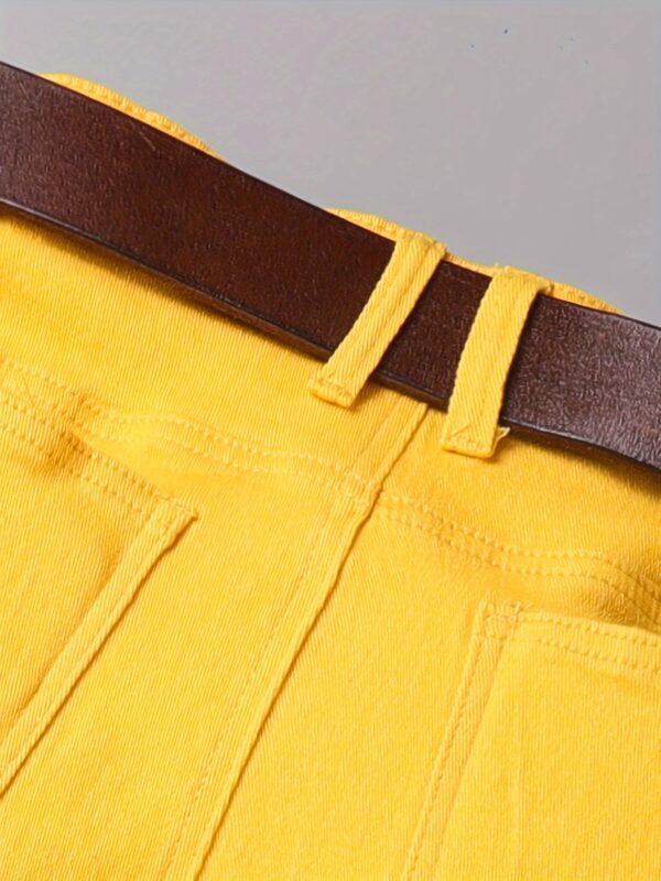 Men's Casual Skinny Fit Jeans, Men's Versatile Comfy Denim Pants For All Seasons - Image 4
