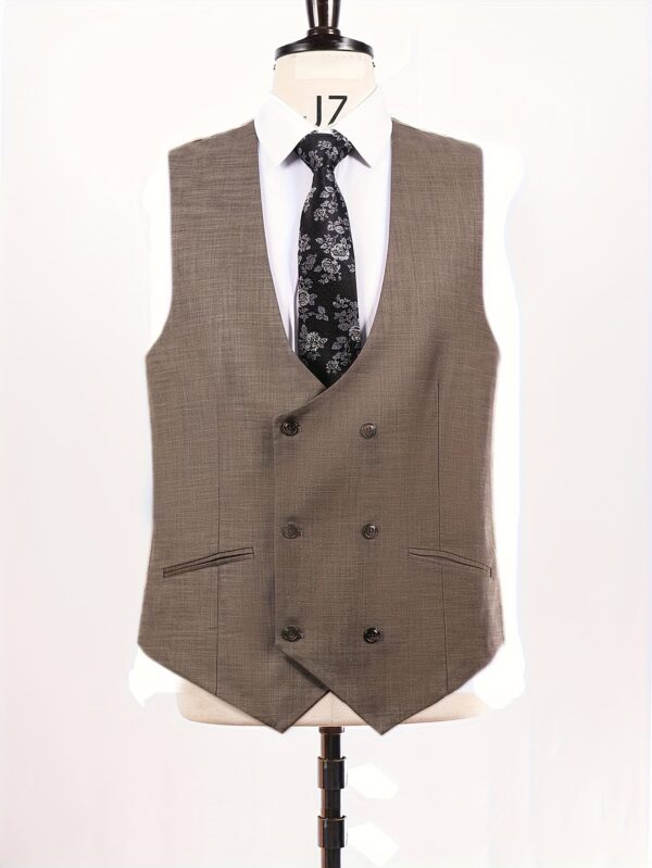 Men's Casual Suit Three-Piece Set - Image 7