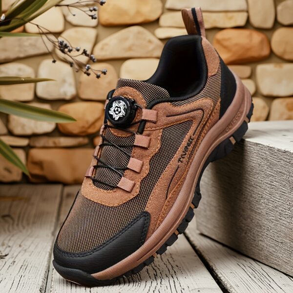 Men'S Fashion Sneakers, 2025 New Casual Shoes, Simple and Elegant Design, Low Top, Round Toe, Solid Color, Fabric Upper, EVA Insole, TPR Sole, Fabric Inner, for Outdoor, Daily & Casual Wear - Image 5