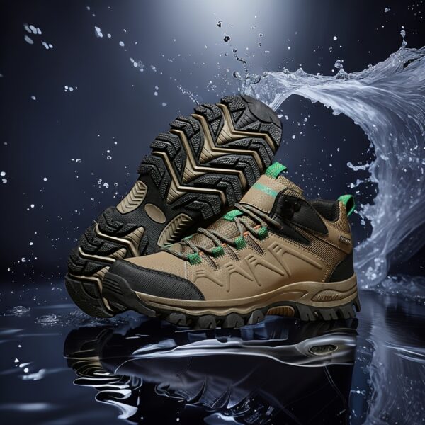 Men'S Outdoor Sports Hiking Shoes, Trekking Shoes, Stylish Versatile Sneakers, Retro Trendy Shoes, Popular Men'S Footwear, Breathable Trail Running Shoes, Lightweight Comfortable Trail Running Shoes, Climbing Shoes, Mountaineering Boots. - Image 4