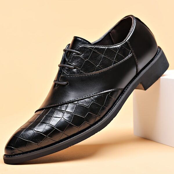 New Large Size Men'S Shoes, Casual Business Formal Shoes, British Korean Style Pointed Shoes.