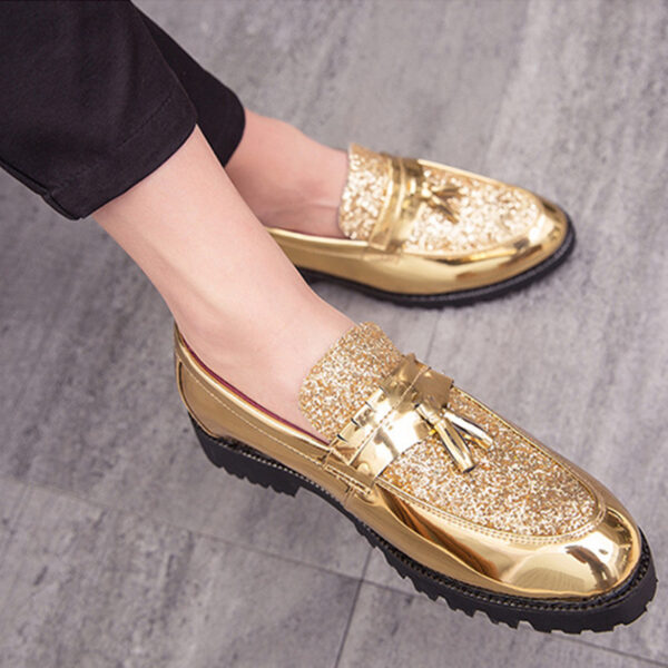 Men's Classic Tassel Loafers, Elegant Slip-On Footwear for Business and Wedding Events, Suitable for Office and Parties, Spring, Summer, and Autumn - Image 7