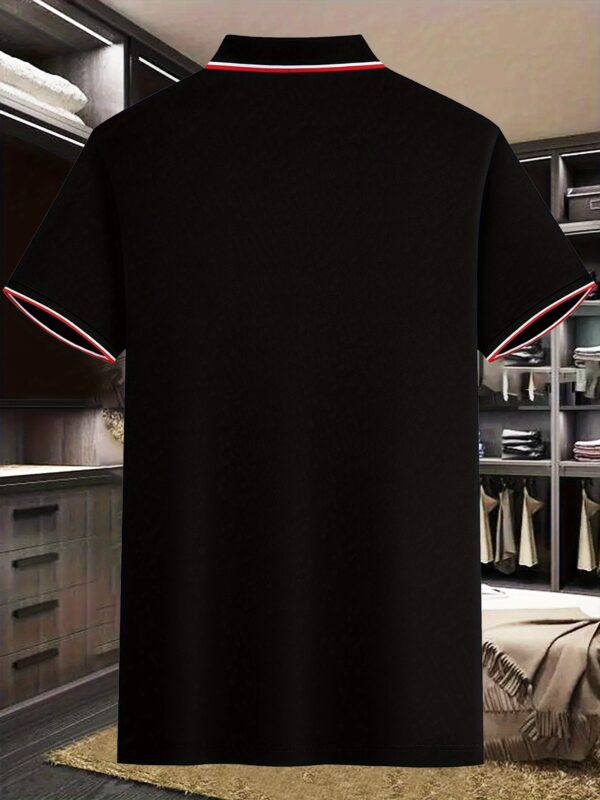 Men's Fashion Collared Shirt Calvin Print, Summer, Suitable for Sports and Casual Outings - Image 10