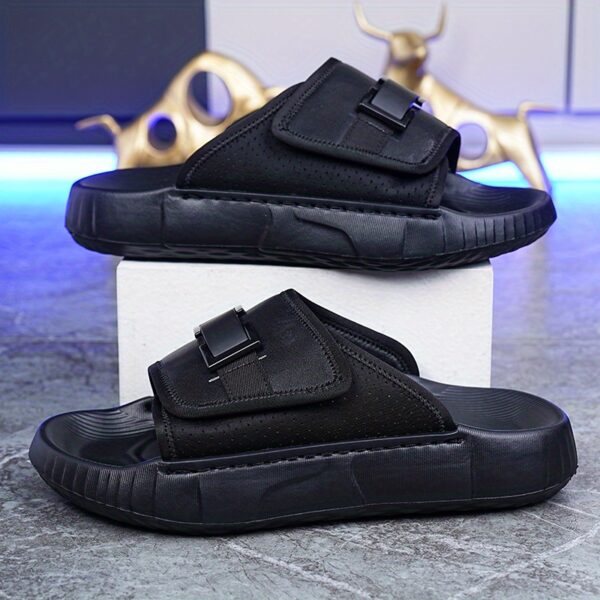 Home & Outdoor Slippers | Thick-Sole with Breathable Holes | Thickened Non-Slip Durable Unisex Casual Shoes - Image 2