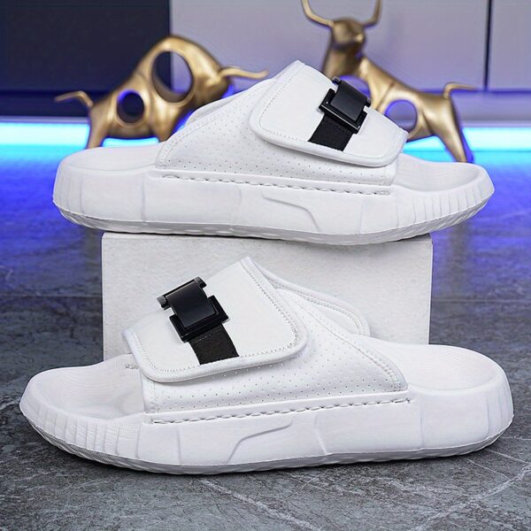 Home & Outdoor Slippers | Thick-Sole with Breathable Holes | Thickened Non-Slip Durable Unisex Casual Shoes