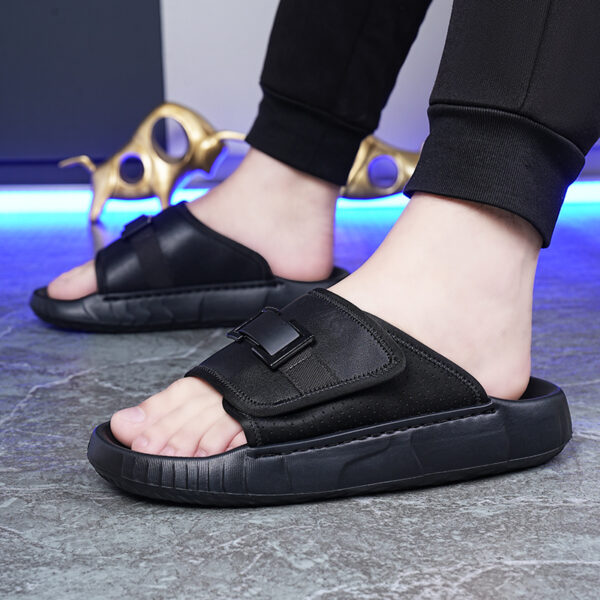 Home & Outdoor Slippers | Thick-Sole with Breathable Holes | Thickened Non-Slip Durable Unisex Casual Shoes - Image 3