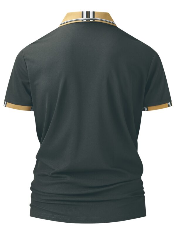 Men's Outdoor Golf T-shirt with A067GK Print, Simple and Fashionable Shirt, Hot Selling Business Casual, Breathable Short Sleeve Turned Collar Outfit - Image 10