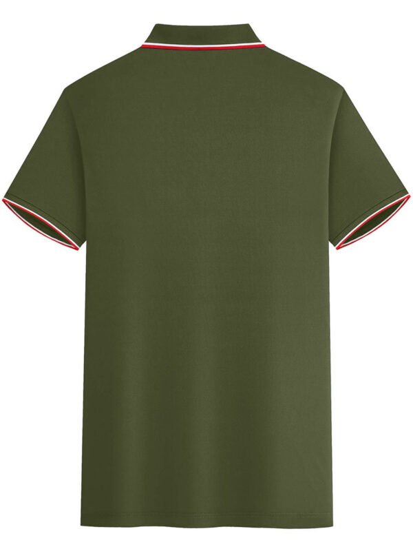 Men's Fashion Collared Shirt with Tommy Print, Summer Shirt, Suitable for Sports and Casual Outings - Image 10