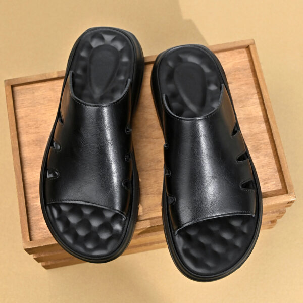 Men'S Summer Casual Slippers, Comfortable Upper with Lightweight Cushioned Thick Sole for 11 Festive Occasions, Suitable for Patio Relaxation, Weekend Outings, Outdoor Leisure Events - Image 9