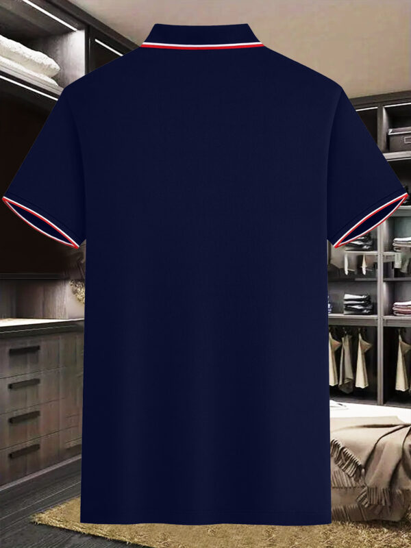 Men's Fashion Collared Shirt Calvin Print, Summer, Suitable for Sports and Casual Outings - Image 9