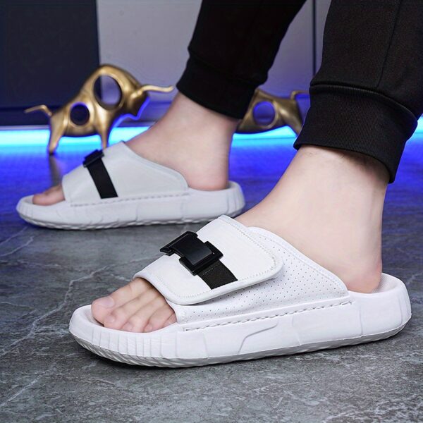 Home & Outdoor Slippers | Thick-Sole with Breathable Holes | Thickened Non-Slip Durable Unisex Casual Shoes - Image 5