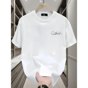 تيشيرت رجالي 100% قطن بطباعة كلمة CALVIN - مقاس واسع برقبة دائرية وأكمام قصيرة، مناسب لكل الفصول وهدايا العطلات، قابل للغسل في الغسالة، متوفر باللون الأسود أو الأبيض، نسيج محبوك فاخر خفيف الوزن 180gsm، مثالي للبالغين والمراهقين والأباء والأجداد والأصدقاء، مثالي لارتداء اليومي في الربيع والصيف، للمنزل والمكتب والحفلات والسفر والشاطئ والمهرجانات الموسيقية وحفلات البيرة والمشي، هدية عيد الأب