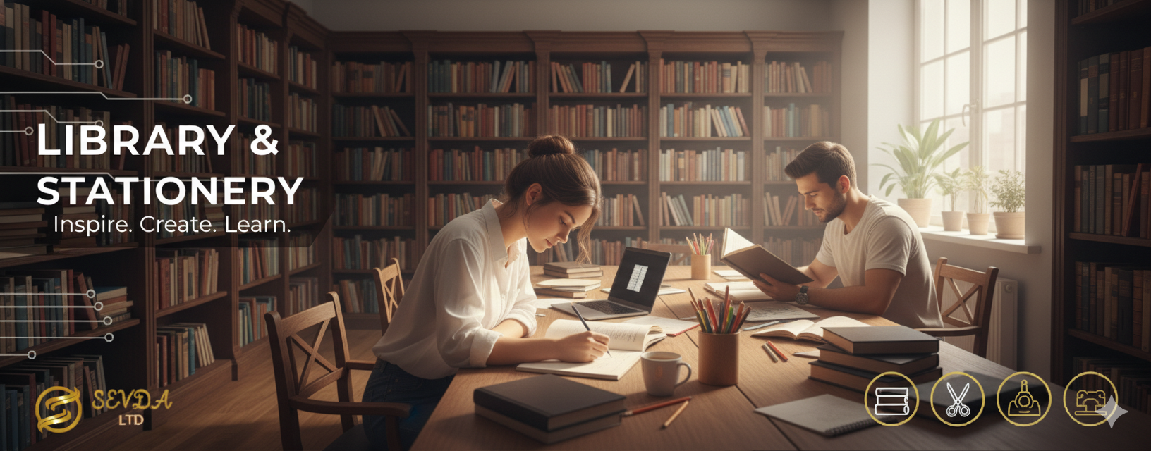 قسم المكتبة والقرطاسية