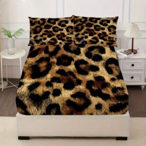 أناقة الفهد البري: رفاهية ونعومة لسريرك!