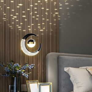 إضاءة عصرية ساحرة: ثريا LED ثلاثية الألوان لمنزل ينبض بالحياة!