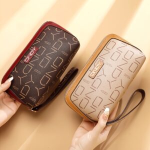 محفظة Ondy النسائية الأنيقة للمعصم: تصميم عتيق وعملية عصرية!