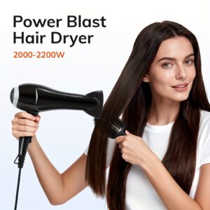 قوة الصالونات في منزلك: مجفف الشعر الاحترافي 2200 واط