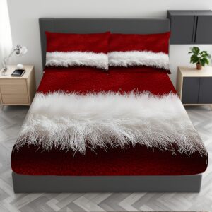 أحلام دافئة: طقم شرشف السرير الفاخر لتجربة نوم استثنائية!