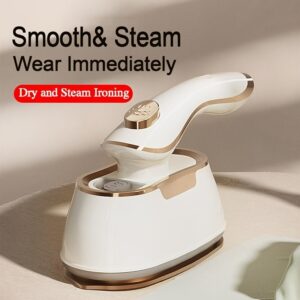 وداعاً للتجاعيد، أهلاً بالأناقة: مكواة البخار المتكاملة 2 في 1!