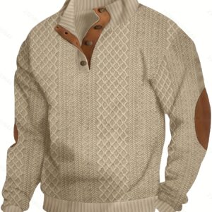 تي شيرت 2025 الرجالي: أناقة الياقة القائمة المتجددة