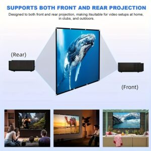 شاشة العرض 60 بوصة: سينما خاصة بك، في أي مكان!