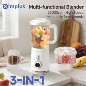 قوة المطبخ الفائقة بين يديك: محضرة الطعام سيمبلس 3 في 1