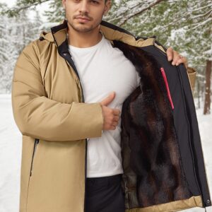 درع الشتاء الأنيق: جاكيت رجالي حراري مقاوم للرياح