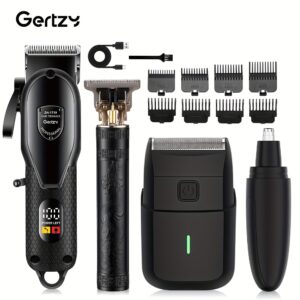 تحكم مطلق في أناقتك: مجموعة GERTZY للحلاقة والتشذيب المتكاملة