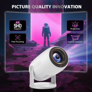 البروجيكتور الذكي المتنقل: عالم من الترفيه بمرونة لا تضاهى!