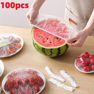 ثورة الحفاظ على الطعام: 100 غطاء طازج متعدد الاستخدامات!