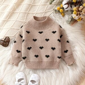 دفء القلب الصغير: بلوفر الحب المثالي لأطفالك!