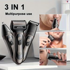 رفيق الأناقة المتكامل: حلاقة، تشذيب، وتحديد لا مثيل له!