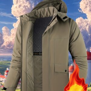 معطف الشتاء الرجالي: دفء، حماية، وأناقة لا تتزعزع!