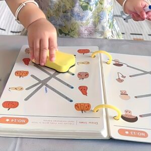 مجموعة الإبداع السحرية: تعلم، امسح، وارسم بلا حدود!