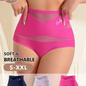ثلاثية الأناقة والراحة: سراويل داخلية عالية الخصر لتناسق يومي مثالي!