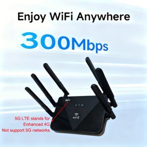 اتصال بلا قيود: راوتر 4G/5G LTE فائق السرعة!